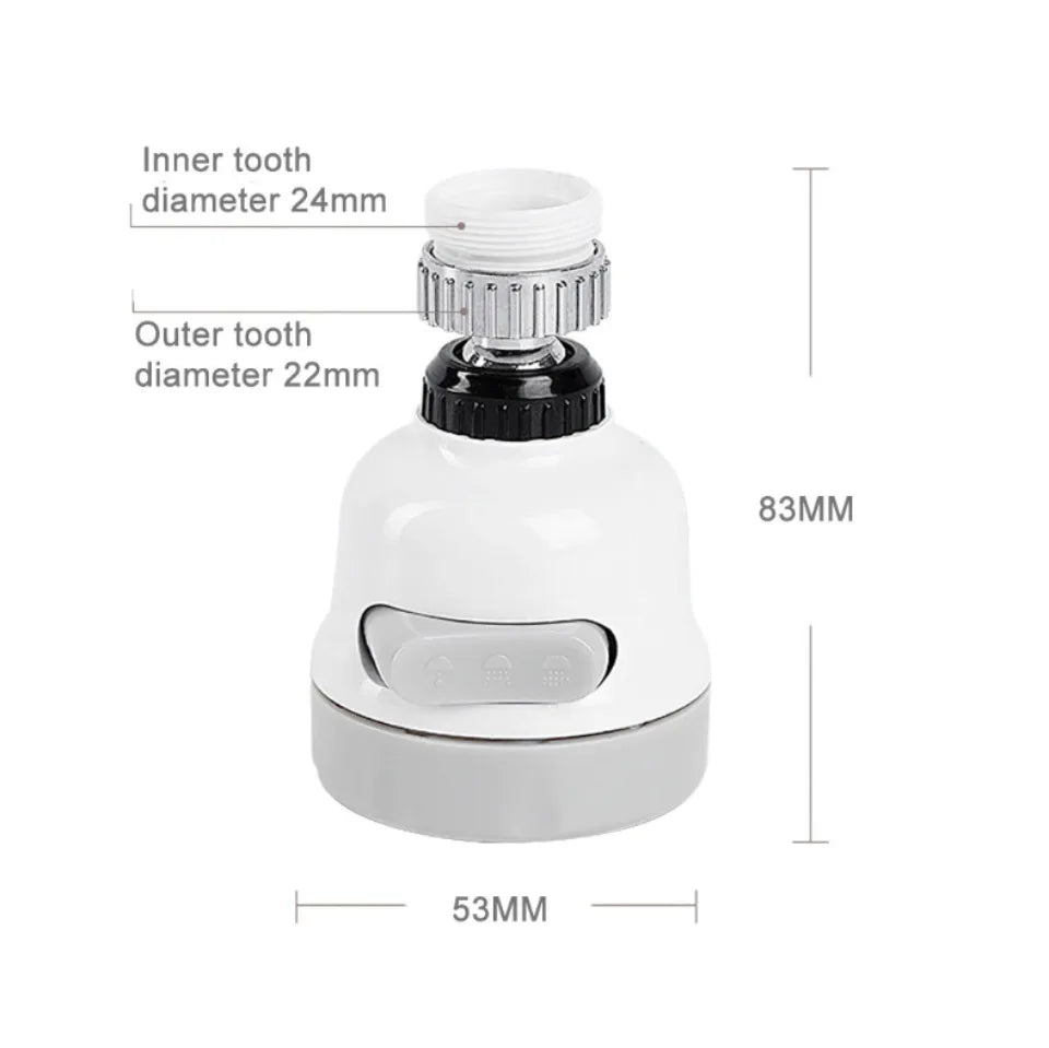 Kitchen Faucet Head Water Save Anti Splash Rotatable Faucet Taps Shower Water Splash Drinking Water Filter Head
