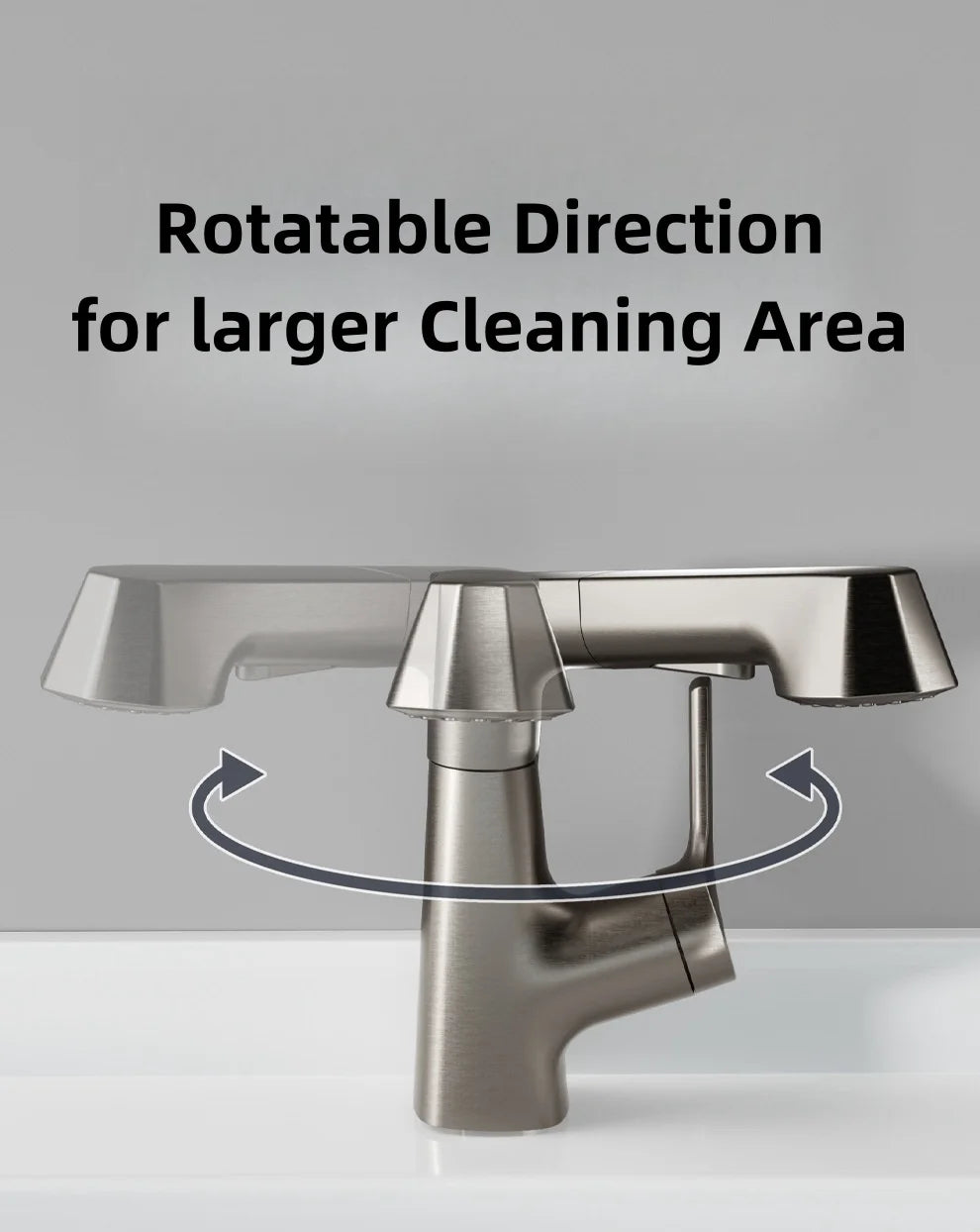 Bathroom Faucet Hot Cold Water Sink Mixer Tap Basin Faucets Washbasin Pull Faucet Copper Lifting Pull Faucet Hot and Cold Water