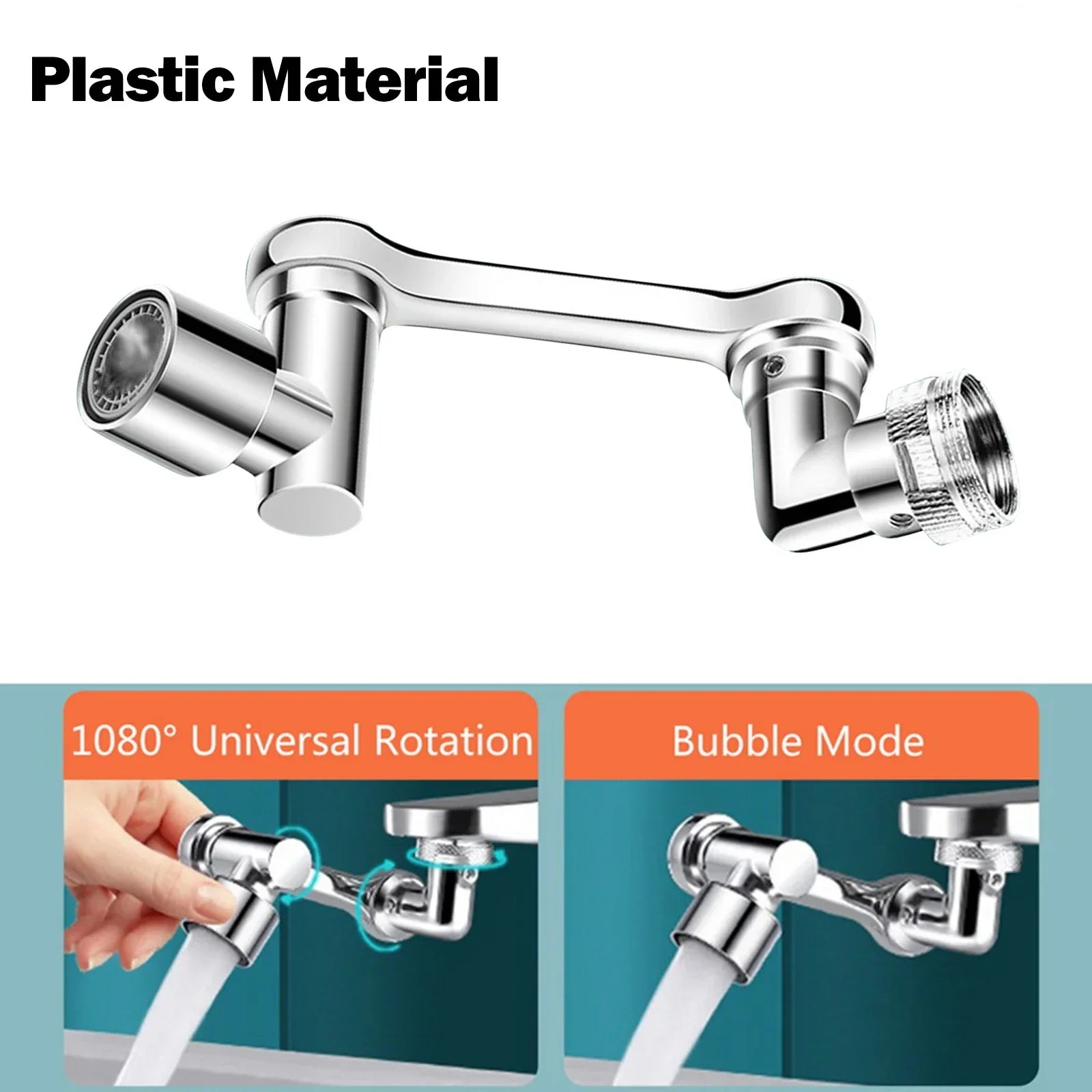 Faucet 1 in 2 Out Water Distributor Switch Shower Basin Faucet Diverter Valve External Washing Machine Water Pipe Switch Valve